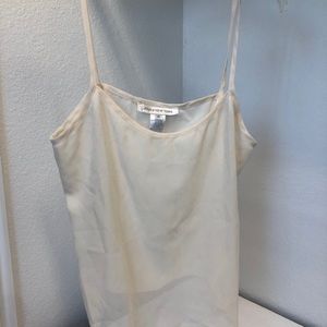 Jones New York cream colored sheer cami
